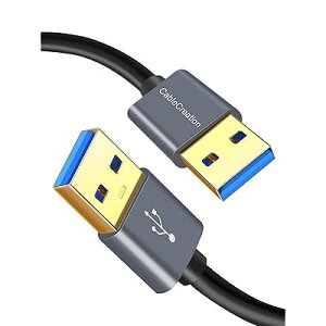 USB 3.0P[u, USB 3.0 A (IX) - (IX) USB to USBP[u HDDGN[WAJA菑{[hAWG[^[ȂǑΉ Xy[XO[ 2m