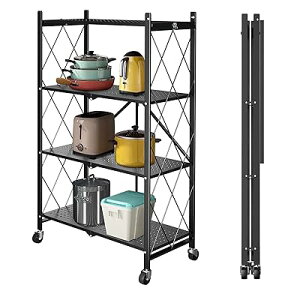 ܂݃bN 4i 71×s34 ܂肽ݒI [bN X`[ ^bN LX^[t ȃLb`bN ܂肽ݎ  gݗĕsv ܂肽ݎVFt Folding Shelf 