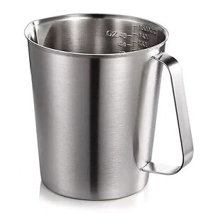 vʃJbv XeX304 ڐt ϔM ʔt 500~2000ml e AăJbv XP[ R[q[ł傤 ~NeB[ Ɩp (1500ml, 304XeX)