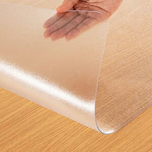 �e�[�u���N���X �G���{�X���H 80x180cm ����2mm ���� PVC�� �e�[�u���}�b�g �C�A�Ȃ� ����� �����` �r�j�[�� ��` �e�[�u���J�o�[ �h�� ����h�~ �������H (�G���{�X ����2mm, 80*180cm)