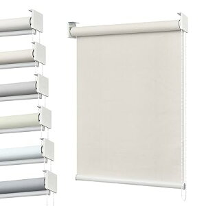 ロールスクリーン ロールカーテン チェーン式 遮光1級/非遮光/採光/遮熱断熱 1mm/1cmオーダーメイド可能 幅30~250cm/丈50~300cm UVカット プライバシー保護 目隠し 防音 闇仕切り 防寒保温 簡単取付