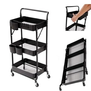 Lb`S ܂ 3i^Cv ω׏d60KG 46cm×s30cm×82~93cm Vv [S X`[{fC LX^[t X[Xړ ݂艺JbvƃtbN[ gi (