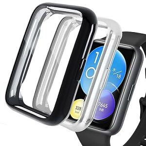 2Zbg ySʕیJo[ z Ή HUAWEI WATCH Fit 2 P[X \tg TPUf t@[EFC watch F