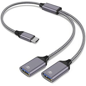 USB C ϊ A_v^ 2 in 1 Type^Cv CIX2 USB A 2.0 XOTG P[u ^CvC ϊRlN^[ Dell XPSAi-Phone 15 Pro/Max/Galaxy S20 / S20 + /Note10A