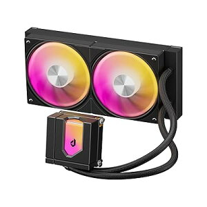upHere �ȈՐ��� CPU�N�[���[ 360mm���W�G�[�^�[ ����V�X�e�� cpu cooler aio 120mm PWM�t�@�� ARGB��p