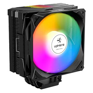 upHere CPU�N�[���[�T�C�h�t���[�^ LGA1700�Ή� �����\ ARGB PWM�t�@���̗p AURA Sync���� 5V 3PIN ARGB/Auto