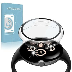 Google Pixel Watch 3/2/1 41mm p P[X KXtB ̌^ Google Pixel Watch 3/2/1 یJo[ Sʕی ϏՌ ߗ wh~ X}[gEHb`P[X