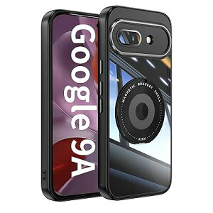 Google Pixel 9a �P�[�X �����O�t�� 360°��]�\ �X�^���h�@�\ MagSafe�Ή� ���b�v�z�[���t�� �X�}�z�P�[�X �O�[�O�� �s�N�Z�� 9a �P�[�X �g�уJ�o�[ �ϏՌ� �}�O�Z�[�t�Ή� �����^ �������-�u���b