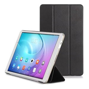 For Qua tab 02 �p�P�[�X For AU HWT31SWA / MediaPad T2 10.0 Pro �p�P�[�X�X�^���h�@�\�t�� �O�܌^ ����