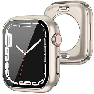 y2024tJo[یz for Apple Watch hP[X 2 in 1 O̕ی AbvEHb` Jo[ Apple Watch Series 10 Ή 46mm PC+KXf ȒP E₷ ϏՌ iWatch 46