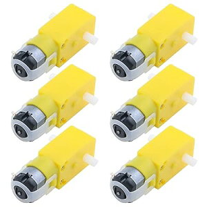 DC�d�����[�^�[ 3V-6V �f���A���V���t�g�M���[�hTT���[�^�[���C�M�A�{�b�N�X�G���W��6�� Arduino