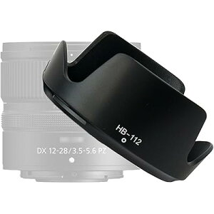 HB-112 �����Y�t�[�h �t��(�Ώۃ����Y: Nikon Z DX 12-28mm f/3.5-5.6 PZ VR �����Y �p�j