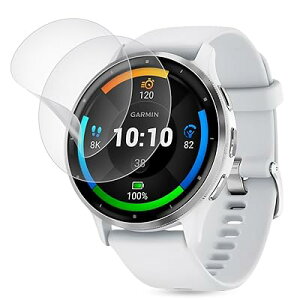 �y�A���`�O���A �t�B���� 2���Z�b�g�z�Ή� GARMIN(�K�[�~��) Venu 3 �p�t�B���� ��TPU�f�� �K�[�~