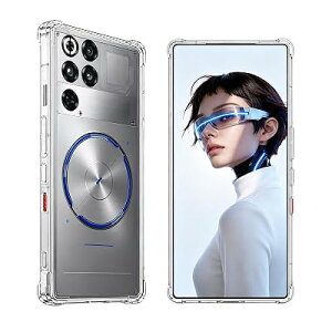 �w�S�ʕی�xREDMAGIC 11S Pro �P�[�X �ی�J�o�[ REDMAGIC 11S Pro �p�̃J�o�[ ���^ TPU�ގ��w�l�����G�A�N�b�V�����\���x�ϏՌ� �P�[�X ���ϖh�~ ����~��/�C�菝�h�~/�_��/����/�y�E��/����