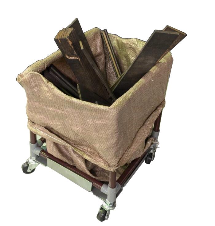 ポリ袋・ガラ袋用の小さな台車エコパレミニ建設現場掃除整理整頓台車