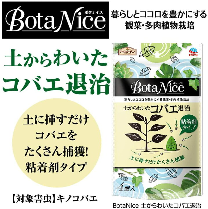 楽天市場】コバエ撃滅粘着剤☆土からわいたコバエ退治☆国内一律送料 