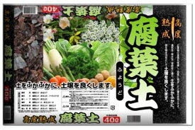 高度熟成腐葉土 40L 腐葉土 2袋セット 土壌改良 園芸 土 用土 送料無料：本州・四国・九州地区限定