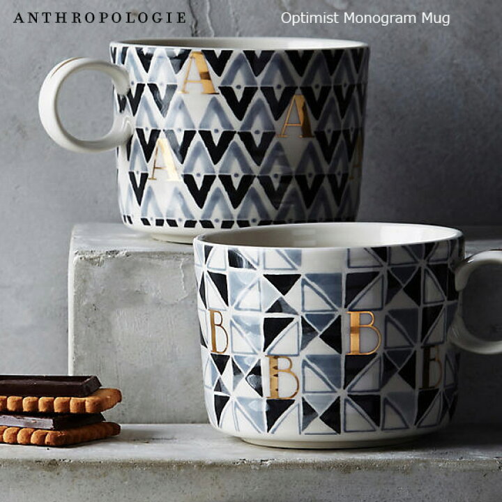 アンソロポロジー ANTHROPOLOGIE マグカップセット モザイク ハチ蜂  