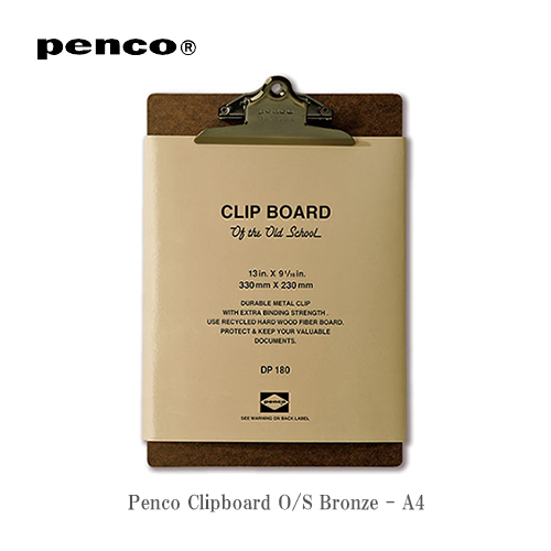 ペンコ クリップボードO S ブロンズ A4 ハイタイド