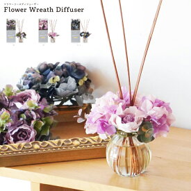 リードディフューザー フラワーリースディフューザー 置き型 芳香剤 BEAUTE ボーテ アートラボ アートラボ 母の日 プレゼント