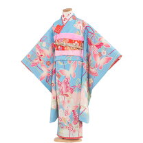 楽天市場】蝶（七五三7歳）（着物セット｜和服）：キッズファッション 