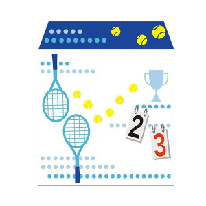 テニス/コイン用ポチ袋(小)5枚セット お年玉袋・ぽち袋・おしゃれでかわいい多目的祝儀袋