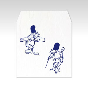 蛙尽くし1/コイン用ポチ袋(小)5枚セット お年玉袋・ぽち袋・おしゃれでかわいい多目的祝儀袋