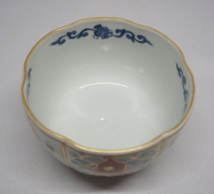 楽天市場】金襴手六瓢絵 茶碗 林淡幽 : 京都 茶道具 出野祐