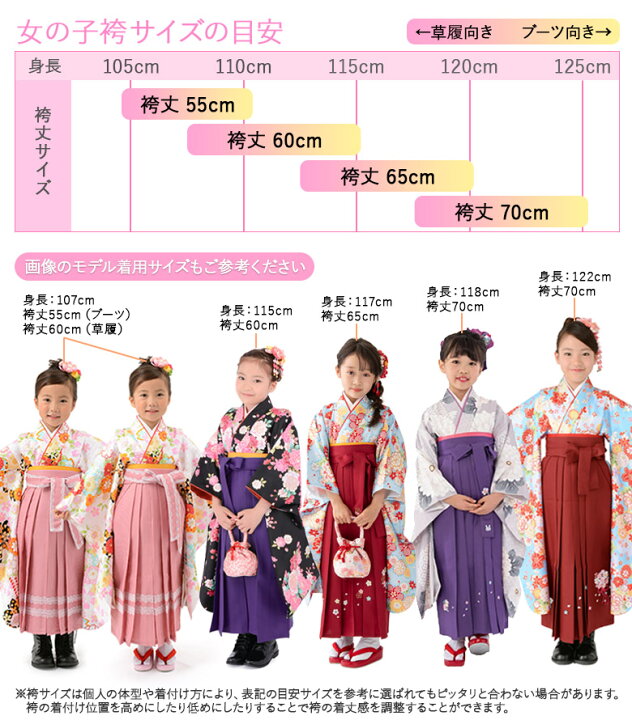 出品袴五点セット 参考画像です。ぜひご覧になってください。