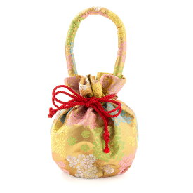 七五三 巾着 一本手 着物用 浴衣用 和風 バッグ かばん 女の子 赤 ピンク 薄紫 金 桜 梅 うさぎ 子ども 子供 こども 卒園式 小物 3歳 5歳 7歳 3才 5才 7才