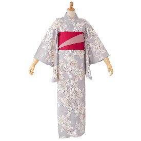 浴衣 単品 女の子 ジュニア 子ども 子供浴衣 お稽古用 ボヌールセゾン 140cm 150cm 稽古着 薄紫 水色 白 ピンク 紺 ターコイズ 小学生 中学生 ゆかた 女児