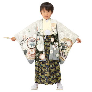 七五三 男の子 着物 フルセット 3歳 5歳 数5歳 満5歳 7歳 羽織 袴 14点セット 販売 着付け小物付 卒園式 祝い着 男児 3才 5才 7才 数5才 満5才 薄紫 薄茶色 黒 グレー ベージュ 紺 銀 青緑 鷹 兜