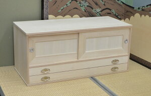 シルバー取っ手 京都市やまオリジナル 桐たんす 2段 桐システムタンス 桐箪笥 ロウ引き仕上げ Aタイプ 肥前桐民芸 国産品 桐タンス 着物用 関東〜九州送料無料 日本製 桐だんす 桐ダンス