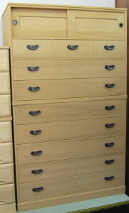 桐たんす 着物 梅松 総桐8段タンス 昇り 桐箪笥 宇造り うずくりとのこ仕上げ 二段別れ 肥前桐民芸 国産品 桐タンス 総桐箪笥 着物用 関東〜九州設置送料無料 日本製 桐だんす 桐ダンス