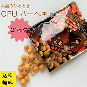 【 送料無料 】 スナック菓子 OFU 麩 おつまみ バーベキュー 12袋 まとめ買い 子供 人気 お菓子 麩菓子 送料無料 いとをかし 燻製 バターピーナッツ 入り おやつ 京都 お取り寄せグルメ ふ 焼き