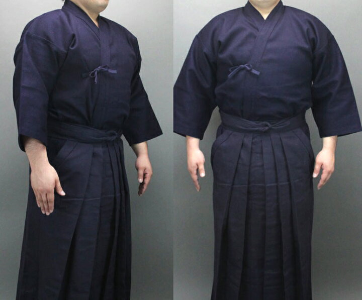 楽天市場】剣道着 剣道袴セット『色止め紺一重剣道衣+色止7000番剣道袴 