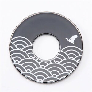 剣道 つば 化粧鍔〜波千鳥〜 ツバ・竹刀付属品【単品注文時・ゆうパケット配送選択OK!】