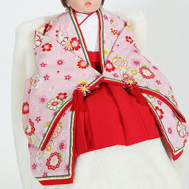 【レンタル】【1歳 お食い初め 100日祝い 初節句 レンタル】【一歳誕生日】【祝い着 レンタル】【祝い着 着物】【お食い初め レンタル】【お食い初め 着物】【初節句 レンタル】【初節句 着物】【着物レンタル】G100-3 お姫様/ピンク
