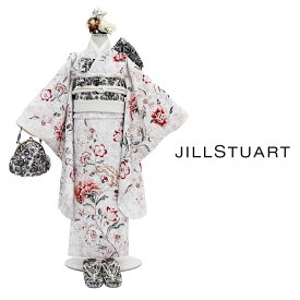 【お買い物マラソン お得なクーポン配布中ッ!】JILLSTUART ジルスチュアートブランド 七五三 レンタル 四つ身 着物 フルセット【7歳 貸衣装 七歳 7才】子供 女児 和服 セット 古典【往復送料無料】 モダン 白 紫 青 水色 くすみ色 G1