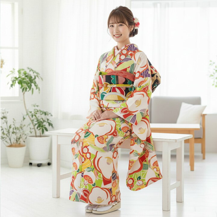 楽天市場】【レンタル】 振袖 貸衣装 フルセット 画像の帯がセット 和 