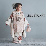 【お盆休みSALE クーポンで20%OFF!】【レンタル】JILL STUART 七五三 女の子 3歳 着物 被布 753着物 フル…