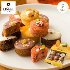 お中元 夏ギフト KINEEL プチケーキ 詰め合わせ 姫ガトー9個入 / 父の日 内祝 御礼 キニール ミニタルト ミニケーキ焼菓子 京都 洋菓子 スイーツ 敬老の日 引菓子 出産祝 就職祝 ギフト 手土産 かわいい 贈り物 プレゼント ギフト インスタ映え