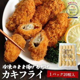 大人気!! 冷凍カキフライ 20粒 カキフライ 牡蠣 牡蠣フライ 揚げるだけ 簡単調理 広島産 冷凍 食べるゼ日本 美味しい ストック kakifurai