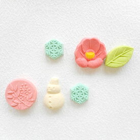 和三盆糖のお干菓子　冬景色【冬季限定】