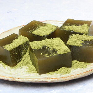 竹皮包み ぷるんぷるんの 抹茶くず餅 京都 プチギフト 京都お菓子 くず餅 和菓子