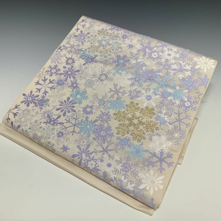 楽天市場】特別企画！！お仕立て上り品！！雪の結晶柄 ！！九寸名古屋 