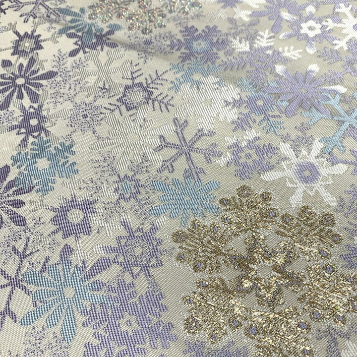 楽天市場】特別企画！！お仕立て上り品！！雪の結晶柄 ！！九寸名古屋 