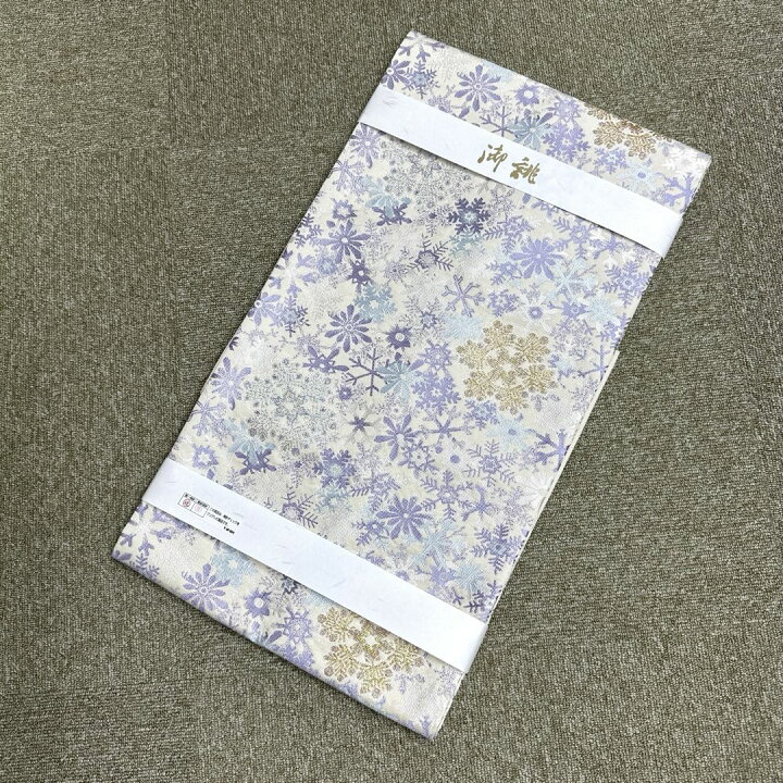 楽天市場】特別企画！！お仕立て上り品！！雪の結晶柄 ！！九寸名古屋 