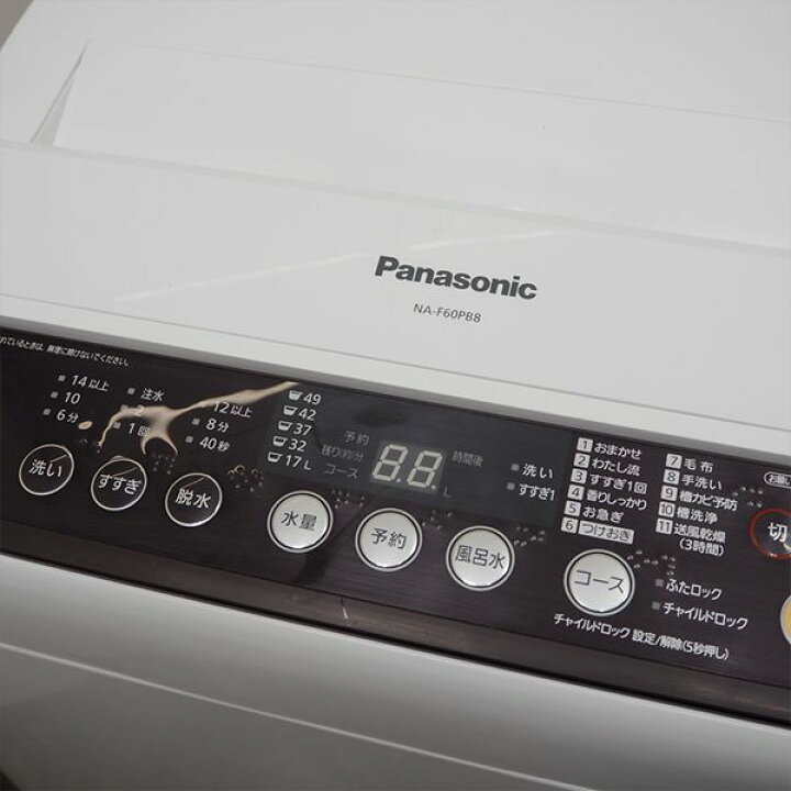 楽天市場】【中古】SB-NAF60PB8/洗濯機/6.0kg/Panasonic/パナソニック 