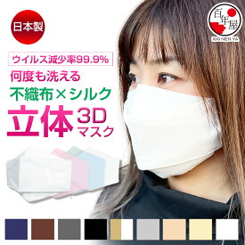 【正規店】小杉織物 マスク kf94 日本製 小さめ 大きめ 洗えるマスク 不織布 シルク カラー 抗菌 立体 9色展開 4サイズ展開